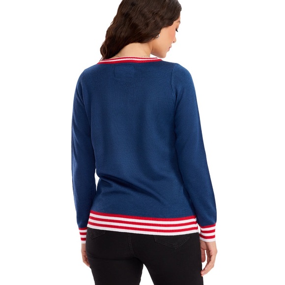 Tipsy Elves - 🎄 WOMEN'S SLEIGHIN' IT UGLY CHRISTMAS SWEATER 🎄Large - Picture 2 of 16